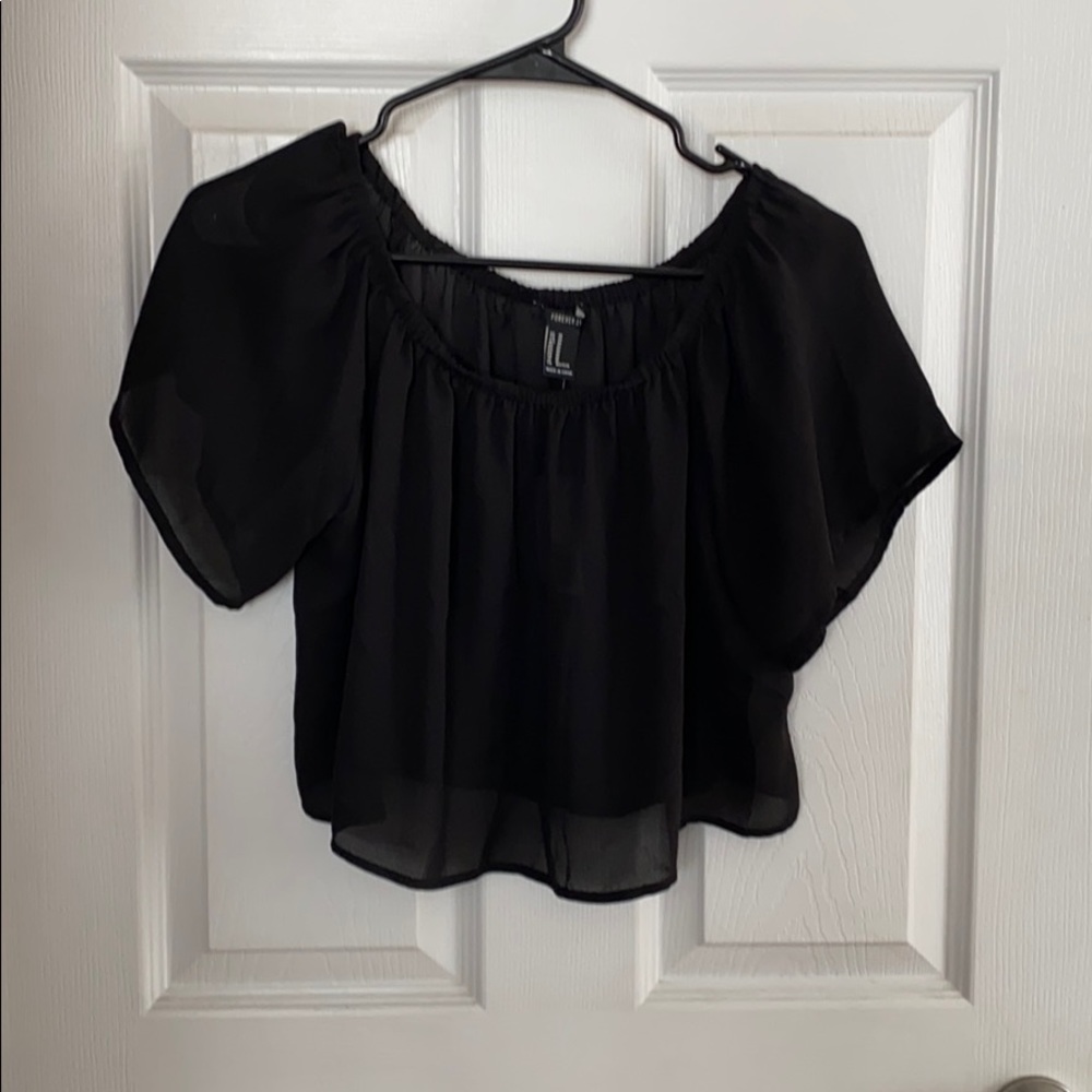 Forever 21 Off Shoulder‎ Crop